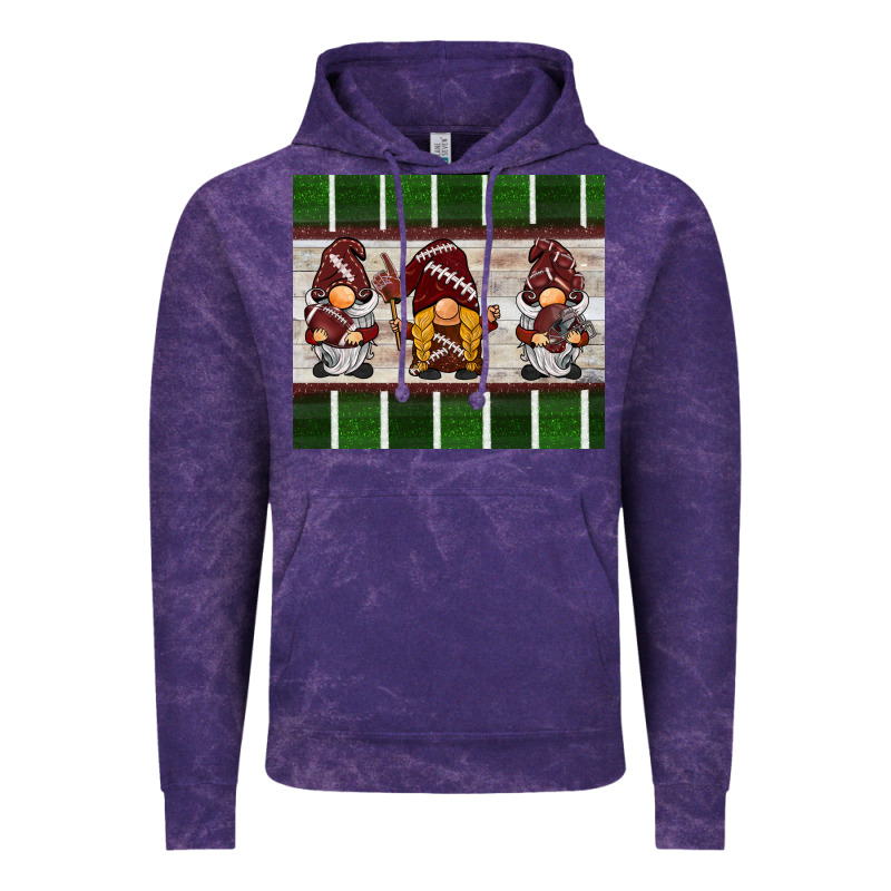 Football Gnomes Vintage Hoodie by BarkalooDesign | Teevron