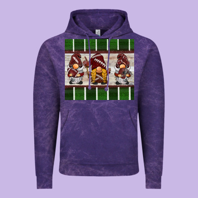 Football Gnomes Vintage Hoodie Designed By Barkaloodesign