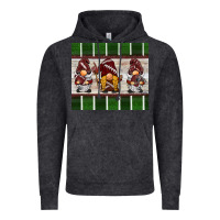 Vintage Black football gnomes Vintage Hoodie - BarkalooDesign