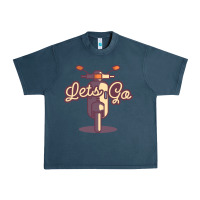 Midnight Navy vespa Urban Heavy Tee - artisFamous