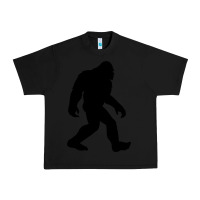 Black bigfoot in black design Urban Heavy Tee - artisFamous