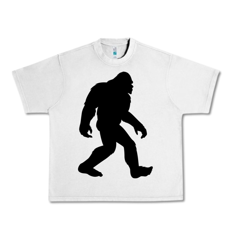 Bigfoot In Black Design Urban Heavy Tee by artisFamous | Teevron
