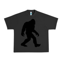 Pigment Black bigfoot in black design Urban Heavy Tee - artisFamous