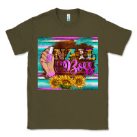 Army Green nail boss tumbler Classic Tee - BarkalooDesign