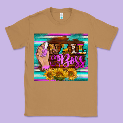 Nail Boss Tumbler Classic Tee Designed By Barkaloodesign