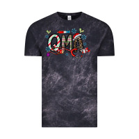 Cloud Black christmas nurse qma Vintage Tee - CowhideDigitalArt