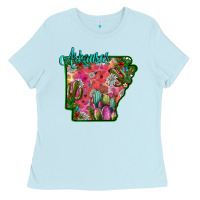 Baby Blue arkansas Ladies Tee - SublimationCraftShop