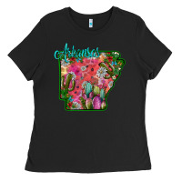 Black arkansas Ladies Tee - SublimationCraftShop