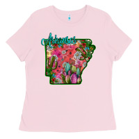 Bubblegum Pink arkansas Ladies Tee - SublimationCraftShop