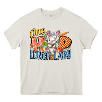 Cream one hip lunch lady easter day Heavy Core Tee - FaDigitalArtStudio