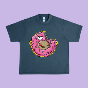 Donut Urban Heavy Tee Designed By Artisfamous