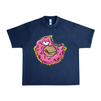 Navy DONUT Urban Heavy Tee - artisFamous