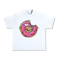 White DONUT Urban Heavy Tee - artisFamous