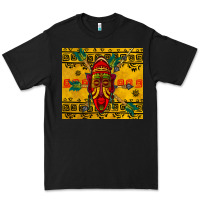 Black african mask tumbler Premium Tee - BundleAndBundleShop