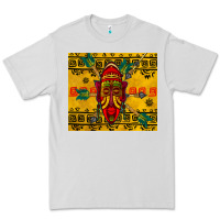Dove Grey african mask tumbler Premium Tee - BundleAndBundleShop