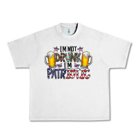 Lunar Rock I'm Not Drunk I'm Patriotic Urban Heavy Tee - CowhideDigitalArt