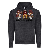 Vintage Black football gnomes Vintage Hoodie - BarkalooDesign