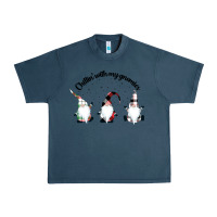 Midnight Navy chillin' with my gnomies for light Urban Heavy Tee - artisFamous