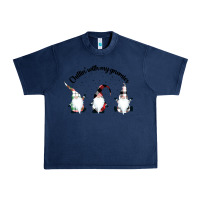 Navy chillin' with my gnomies for light Urban Heavy Tee - artisFamous