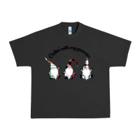Pigment Black chillin' with my gnomies for light Urban Heavy Tee - artisFamous