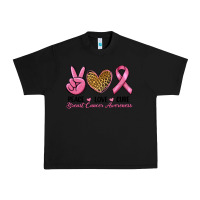 Black peace love cure Urban Heavy Tee - RanaPortraitStore