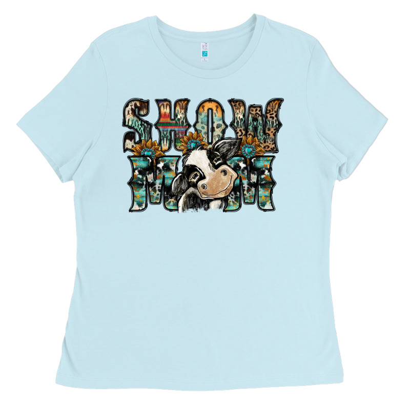 Show Mom Ladies Tee by SublimationCraftShop | Teevron