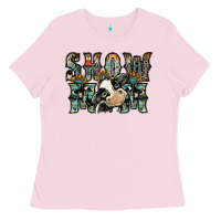 Bubblegum Pink show mom Ladies Tee - SublimationCraftShop