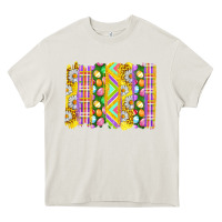 Cream Easter Brushstrokes Heavy Core Tee - BundleAndBundleShop
