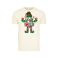 Vintage Arctic I'm The wine Lover Elf Vintage Tee - CowhideDigitalArt