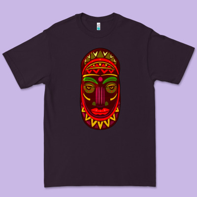 African Masks 3 Premium Tee Designed By Bundleandbundleshop