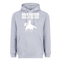 Heather Grey Ram Ranch Really Rocks! Heavyweight Hoodie - Bettercallsaul