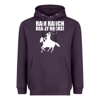 Plum Ram Ranch Really Rocks! Heavyweight Hoodie - Bettercallsaul