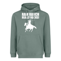 Sage Ram Ranch Really Rocks! Heavyweight Hoodie - Bettercallsaul