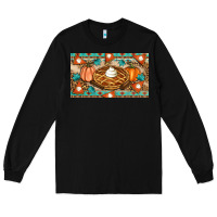 Black pumpkin pie Long Sleeve Tee - Artiststas