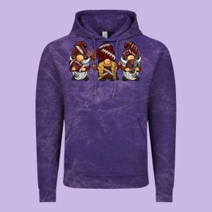 Football Gnomes Vintage Hoodie Designed By Barkaloodesign