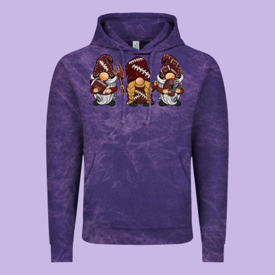 Football Gnomes Vintage Hoodie Designed By Barkaloodesign