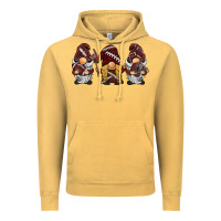 Vintage Mustard football gnomes Vintage Hoodie - BarkalooDesign
