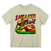 Mossy sneaker girl Heavy Core Tee - FaDigitalArtStudio