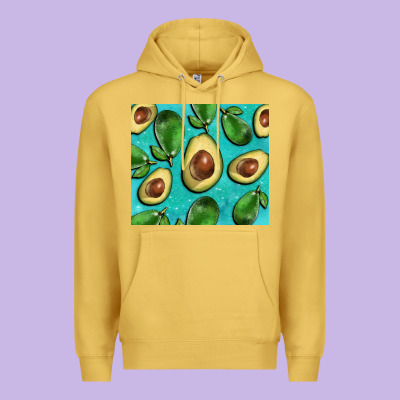 Avacadoblue Tumbler Premium Hoodie Designed By Barkaloodesign