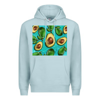 Blue Mist avacadoblue tumbler Premium Hoodie - BarkalooDesign
