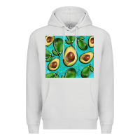 Dove Grey avacadoblue tumbler Premium Hoodie - BarkalooDesign