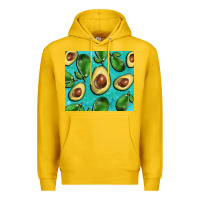 Lemon avacadoblue tumbler Premium Hoodie - BarkalooDesign