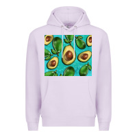Lilac avacadoblue tumbler Premium Hoodie - BarkalooDesign