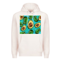 Pale Pink avacadoblue tumbler Premium Hoodie - BarkalooDesign