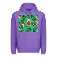 Purple avacadoblue tumbler Premium Hoodie - BarkalooDesign