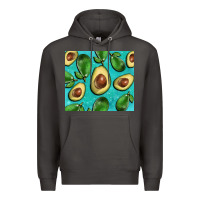 Smoke avacadoblue tumbler Premium Hoodie - BarkalooDesign
