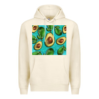 Tofu avacadoblue tumbler Premium Hoodie - BarkalooDesign