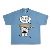 Pebble Blue sponge bob Urban Heavy Tee - artisFamous