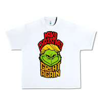 White Maga Christmas Edition Urban Heavy Tee - artisFamous