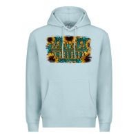 Blue Mist Sunflower Serappe Turquoise Gemstone Mama Tried Premium Hoodie - Jasminsmagicworld